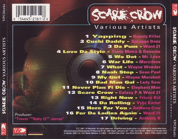 Various : Scare Crow (CD, Comp)