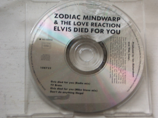 Zodiac Mindwarp & The Love Reaction* : Elvis Died For You (CD, Maxi)