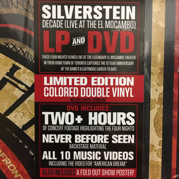 Silverstein : Decade (Live At The El Mocambo) (2xLP, Comp, Hig + DVD)