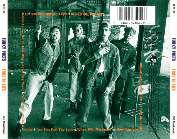 Funky Poets : True To Life (CD, Album)