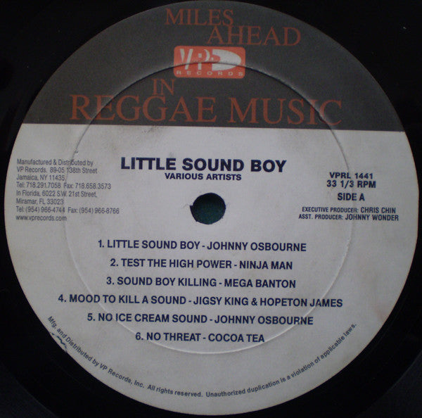 Various : Little Sound Boy (LP, Comp)