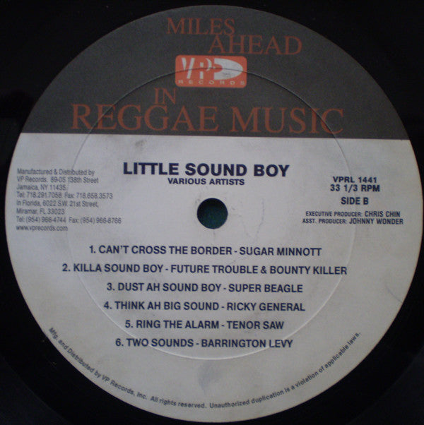 Various : Little Sound Boy (LP, Comp)