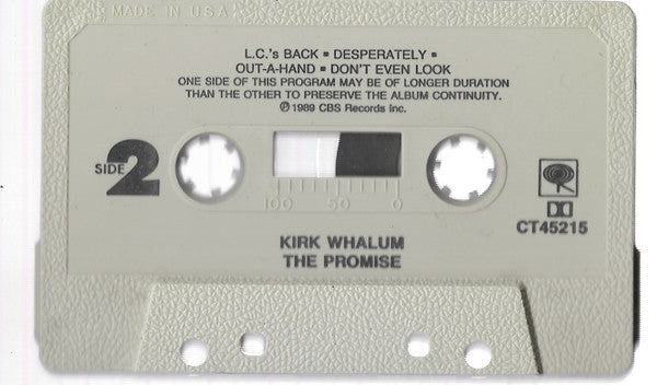 Kirk Whalum : The Promise (Cass, Album)