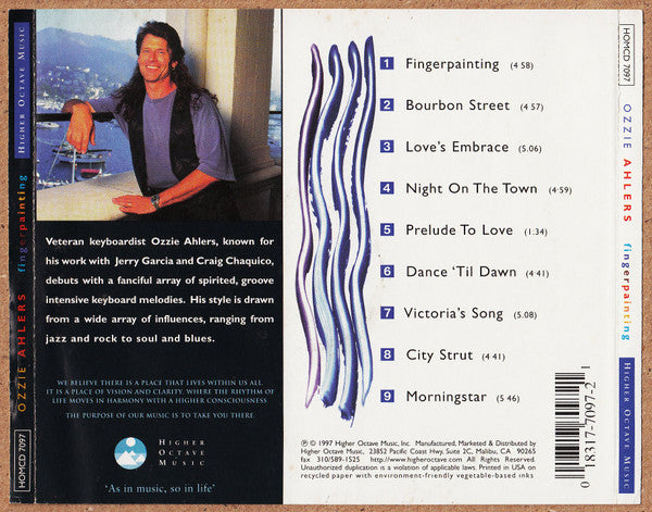 Ozzie Ahlers : Fingerpainting (CD)