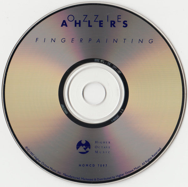 Ozzie Ahlers : Fingerpainting (CD)