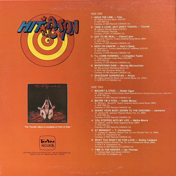 Various : Hit Action (LP, Comp)