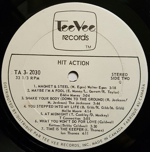 Various : Hit Action (LP, Comp)