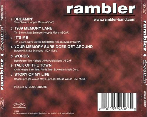 Rambler (4) : Dreamin’ (CD, EP)