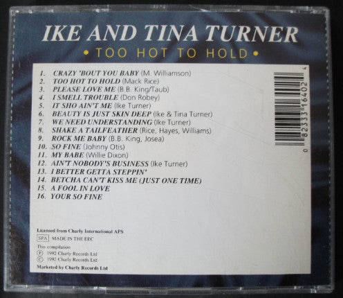 Ike & Tina Turner : Too Hot To Hold (CD, Comp)
