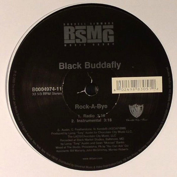 Black Buddafly : Rock-A-Bye (12")