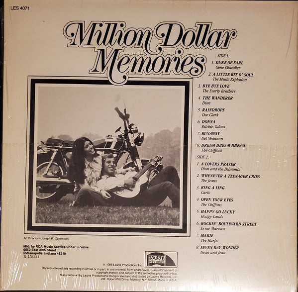Various : Million Dollar Memories (LP, Comp, Club, RCA)