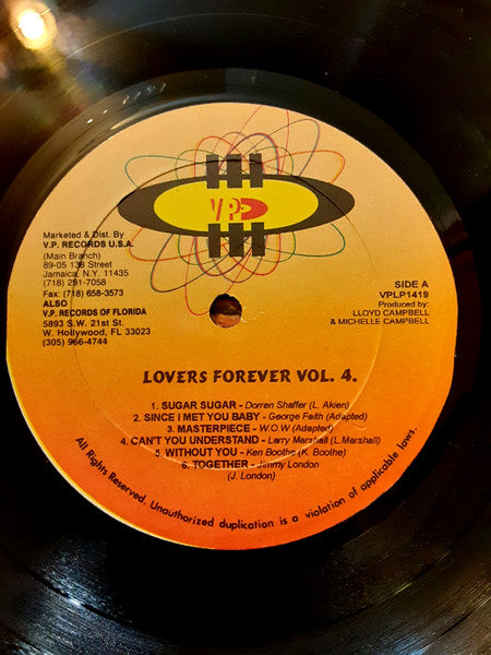 Various : Lovers Forever Vol 4 (LP)