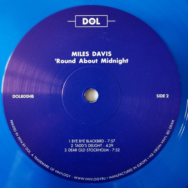 Miles Davis : 'Round About Midnight (LP, Album, RE, Blu)