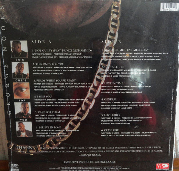 George Nooks : This One's For You (LP, Album)