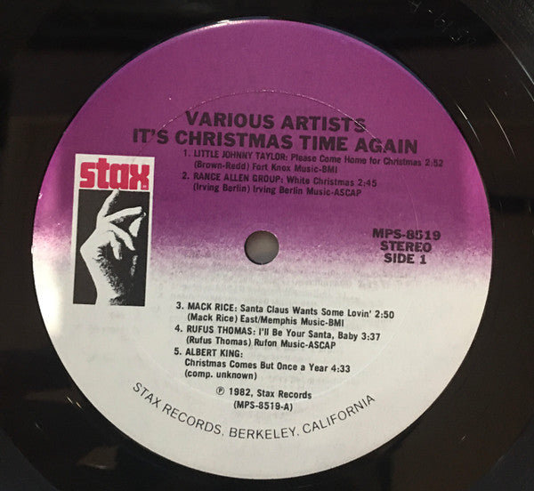 Various : It's Christmas Time Again (LP, Comp)