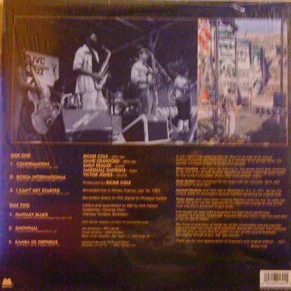 Richie Cole / Hank Crawford : Bossa International (LP, Album)