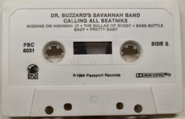 Dr. Buzzard's Original Savannah Band : Calling All Beatniks! (Cass)