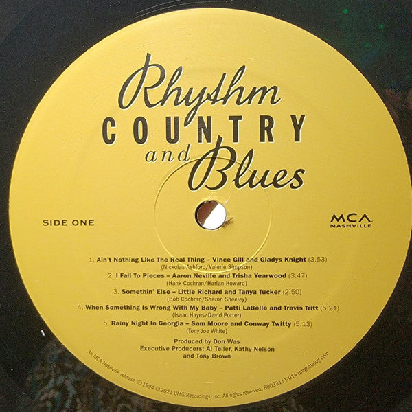 Various : Rhythm Country And Blues (LP, Album, RE)