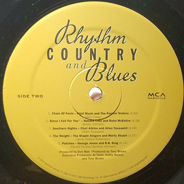 Various : Rhythm Country And Blues (LP, Album, RE)