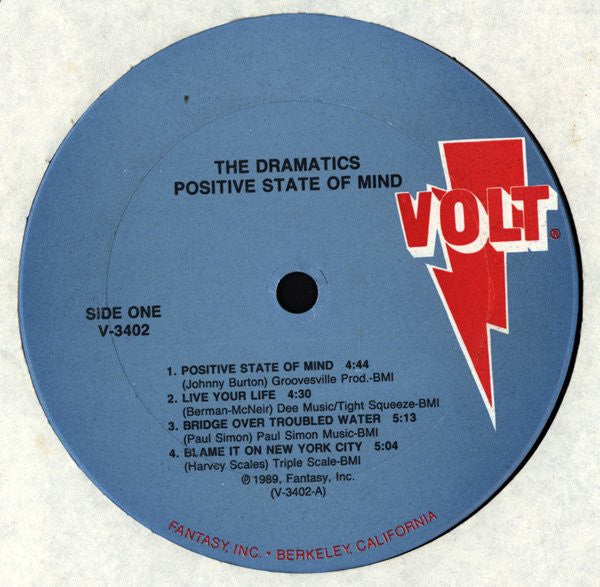 The Dramatics : Positive State Of Mind (LP, Album)