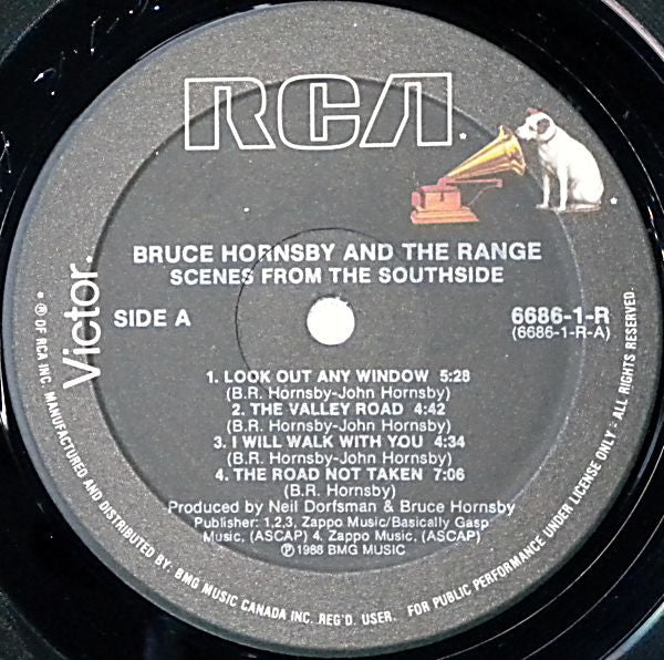 Bruce Hornsby & The Range* : Scenes From The Southside (LP, Album)