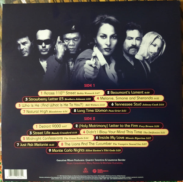 Various : Jackie Brown (Music From The Miramax Motion Picture) (LP, Album, Comp, RE)