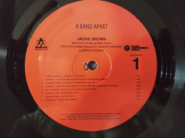 Various : Jackie Brown (Music From The Miramax Motion Picture) (LP, Album, Comp, RE)