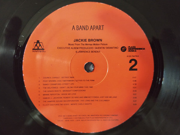 Various : Jackie Brown (Music From The Miramax Motion Picture) (LP, Album, Comp, RE)