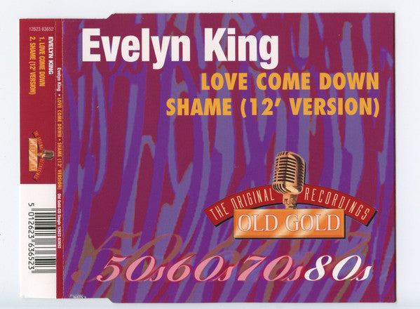 Evelyn King : Love Come Down / Shame (12' Version) (CD, Comp)
