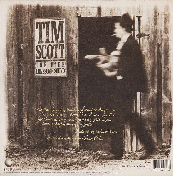 Tim Scott* : The High Lonesome Sound (LP, Album)