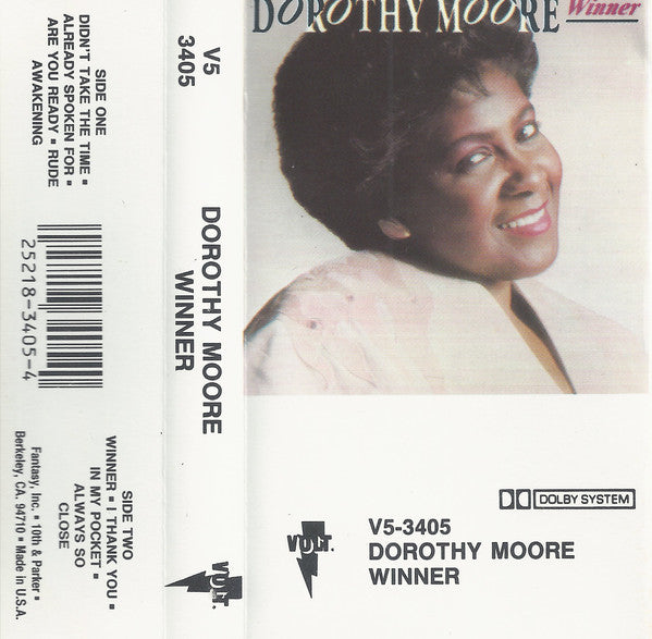 Dorothy Moore : Winner (Cass, Album)