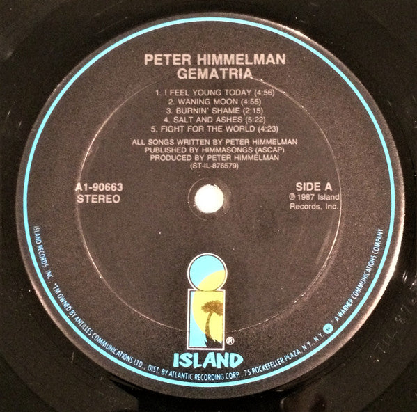 Peter Himmelman : Gematria (LP, Album, Club)