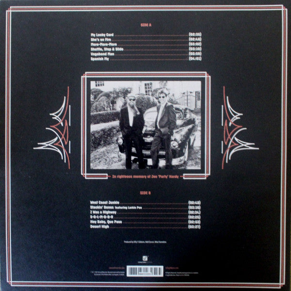 Billy F Gibbons* : Hardware (LP, Album)