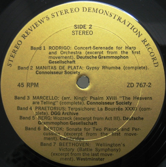 Various : Stereo Demonstration Record (LP, Album, Comp, RP)