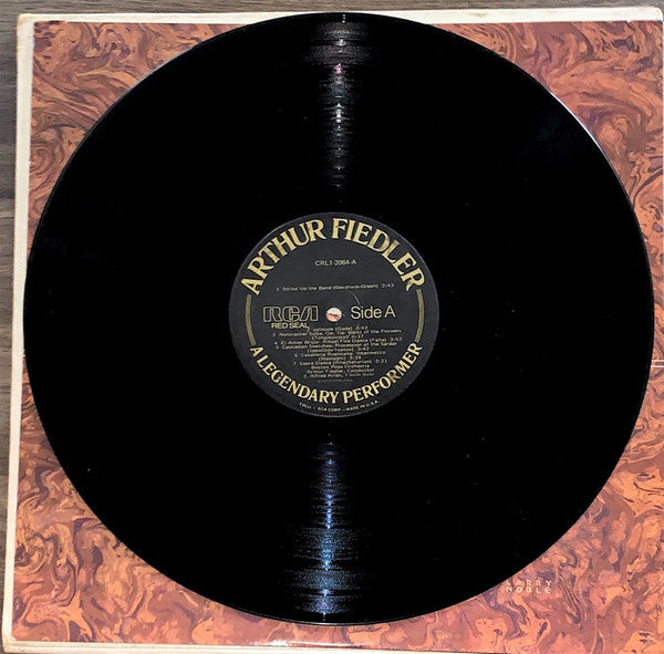 Arthur Fiedler : A Legendary Performer (LP, Comp, RM)