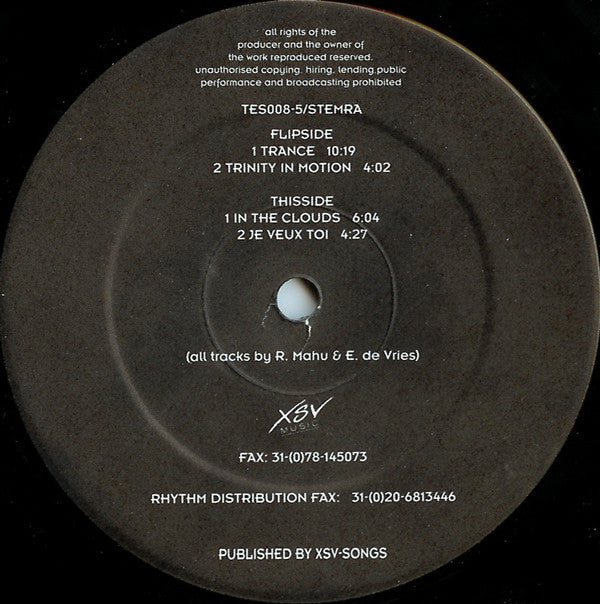 R. Mahu* & E. De Vries* : Trance (12")