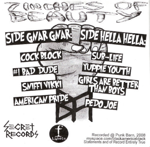 Black America : We’re Like Trash Talk, But Good (7")