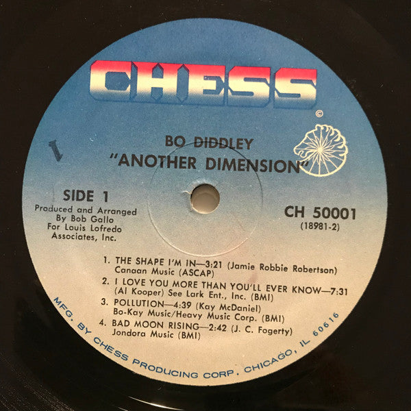Bo Diddley : Another Dimension (LP, Album, RP)