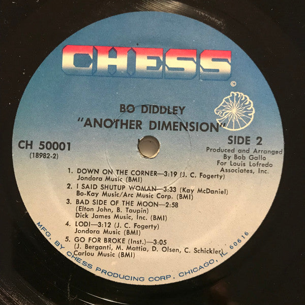 Bo Diddley : Another Dimension (LP, Album, RP)