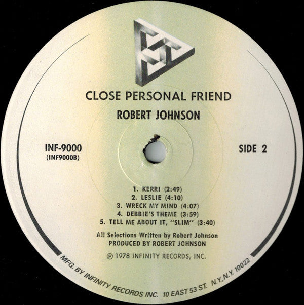 Robert Johnson (21) : Close Personal Friend (LP, Album)