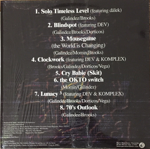 Oddateee : Steely Darkglasses (LP, Album)