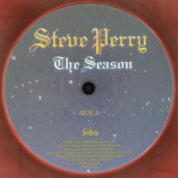 Steve Perry : The Season (LP, Album, Ltd, Red)