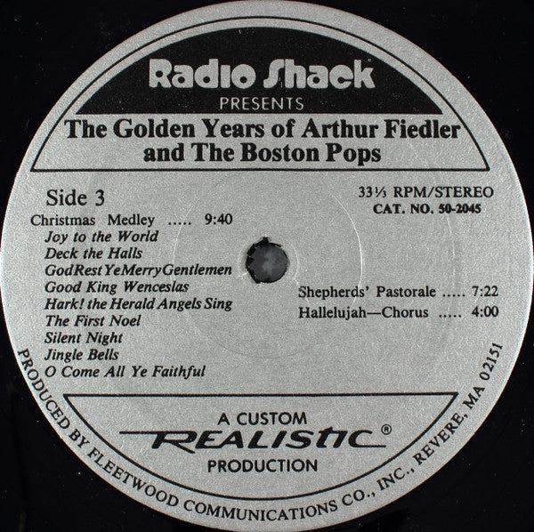Arthur Fiedler And Boston Pops Orchestra : The Golden Years Of Arthur Fiedler And The Boston Pops (2xLP, Comp)