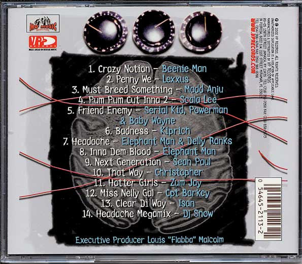 Various : Headache 2 (CD, Comp)