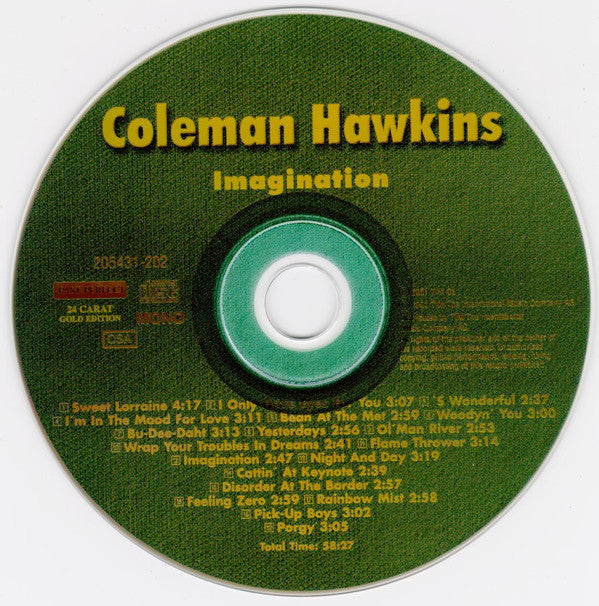 Coleman Hawkins : Imagination (CD, Comp)