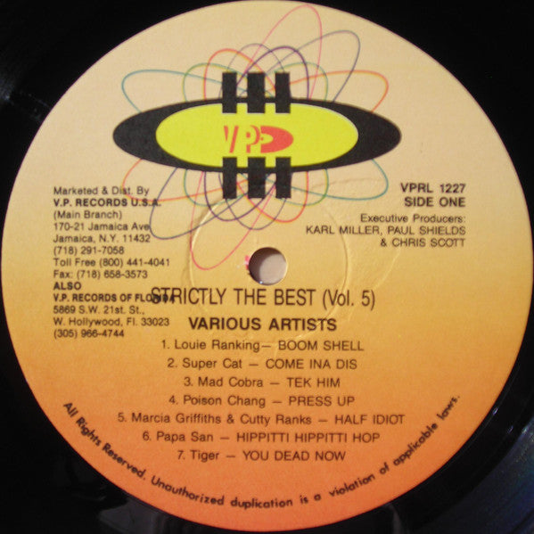 Various : Strictly The Best 5 (LP, Comp)