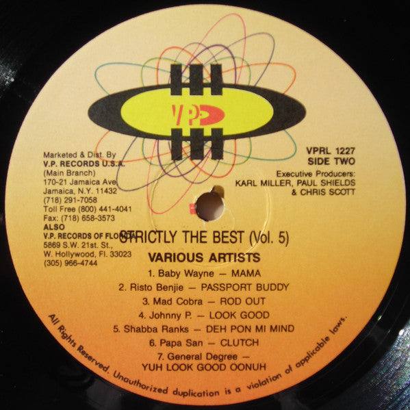 Various : Strictly The Best 5 (LP, Comp)