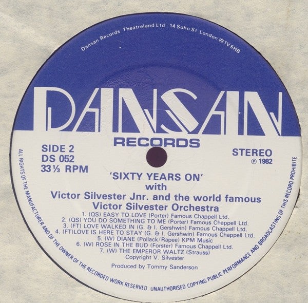 Victor Silvester Jr. And The World Famous Victor Silvester Orchestra* : Sixty Years On (LP)