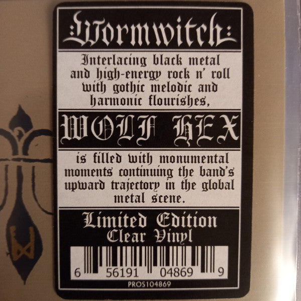 Wormwitch : Wolf Hex (LP, Album, Ltd, Cle)