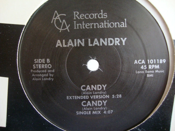 Alain Landry : Candy (12")